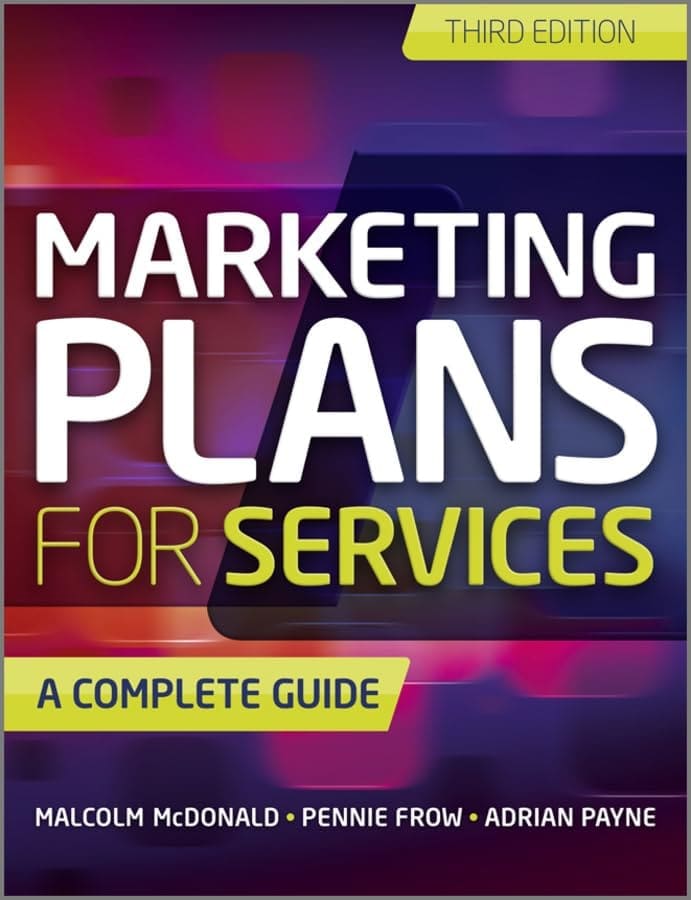 Books 7 | Marketing Plans for Services A Complete Guide 3rd Edition